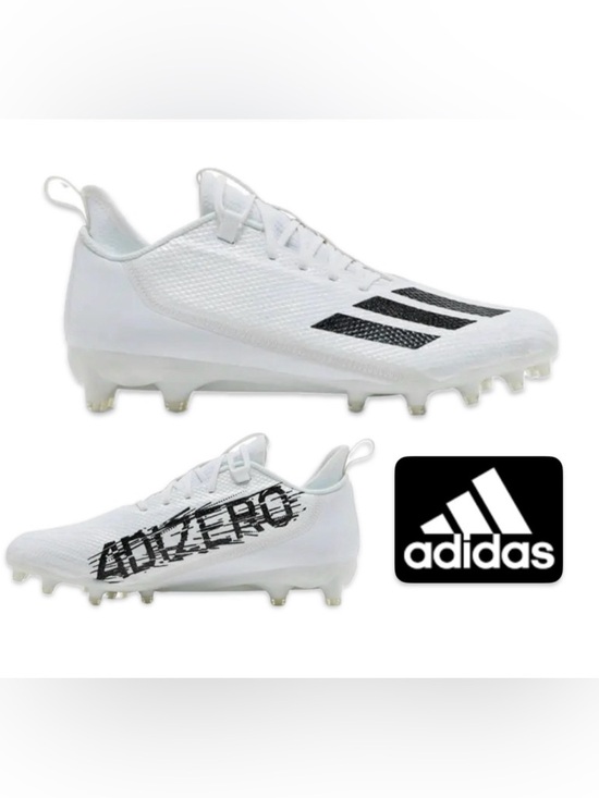 adidas Other - NEW [Adidas] Adizero Scorch Lightweight Football Cleats Black/White Men’s US 14